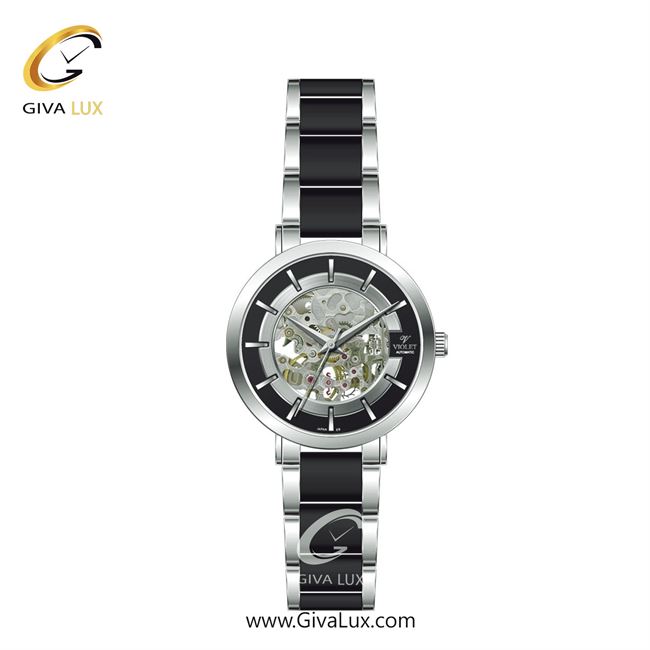 ساعت مچی اورجینال زنانه ویولت VIOLET مشکی-نقره ای | نقره ای-مشکی| نقره ای| کد رفرنس 0567